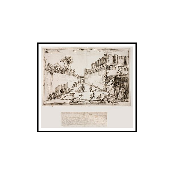 Piranesi Giovanni Battista Istacidiernes Grav Naer Herculanum Porten I Pompei Posters Permild Rosengreen