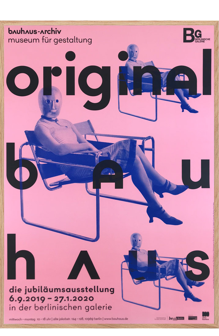 Bauhaus Arkiv Anniversary Poster Posters Permild Rosengreen