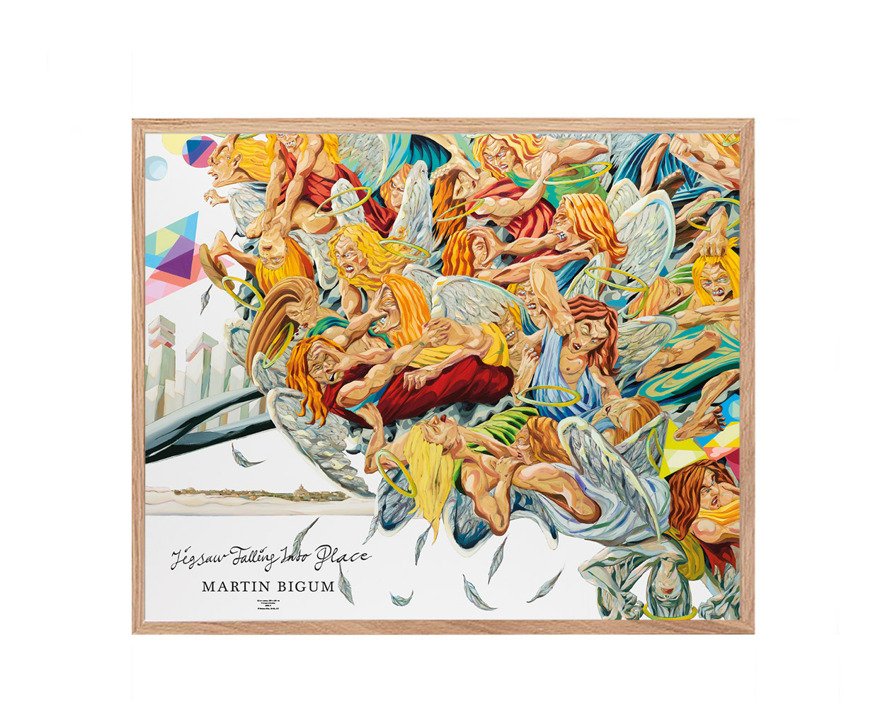 Bigum, Jigsaw Falling Into Place Posters Permild & Rosengreen